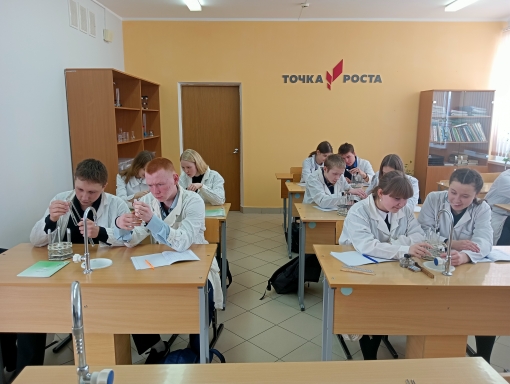 Практическое занятие в Точке роста.